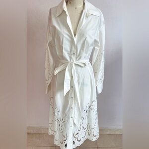 H&M - Gorgeous Pre-Owned Embroidered Eyelet dress - size S (orig. price: $100)